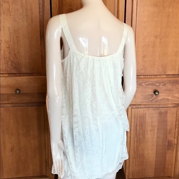 BOHO lace cream dress meduim - Picture 3 of 6